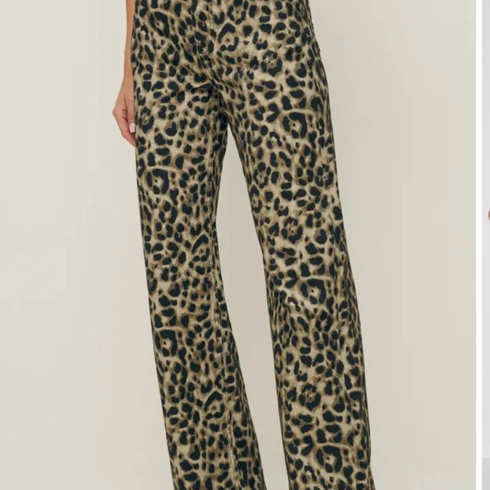 Reformation Cary high rise, slouchy, straight leg jeans